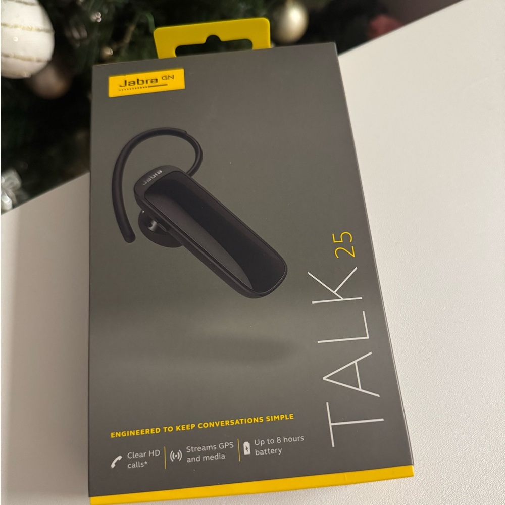 Talk 25 Bluetooth Headset - Black